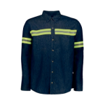Camisa de Mezclilla con Reflejante